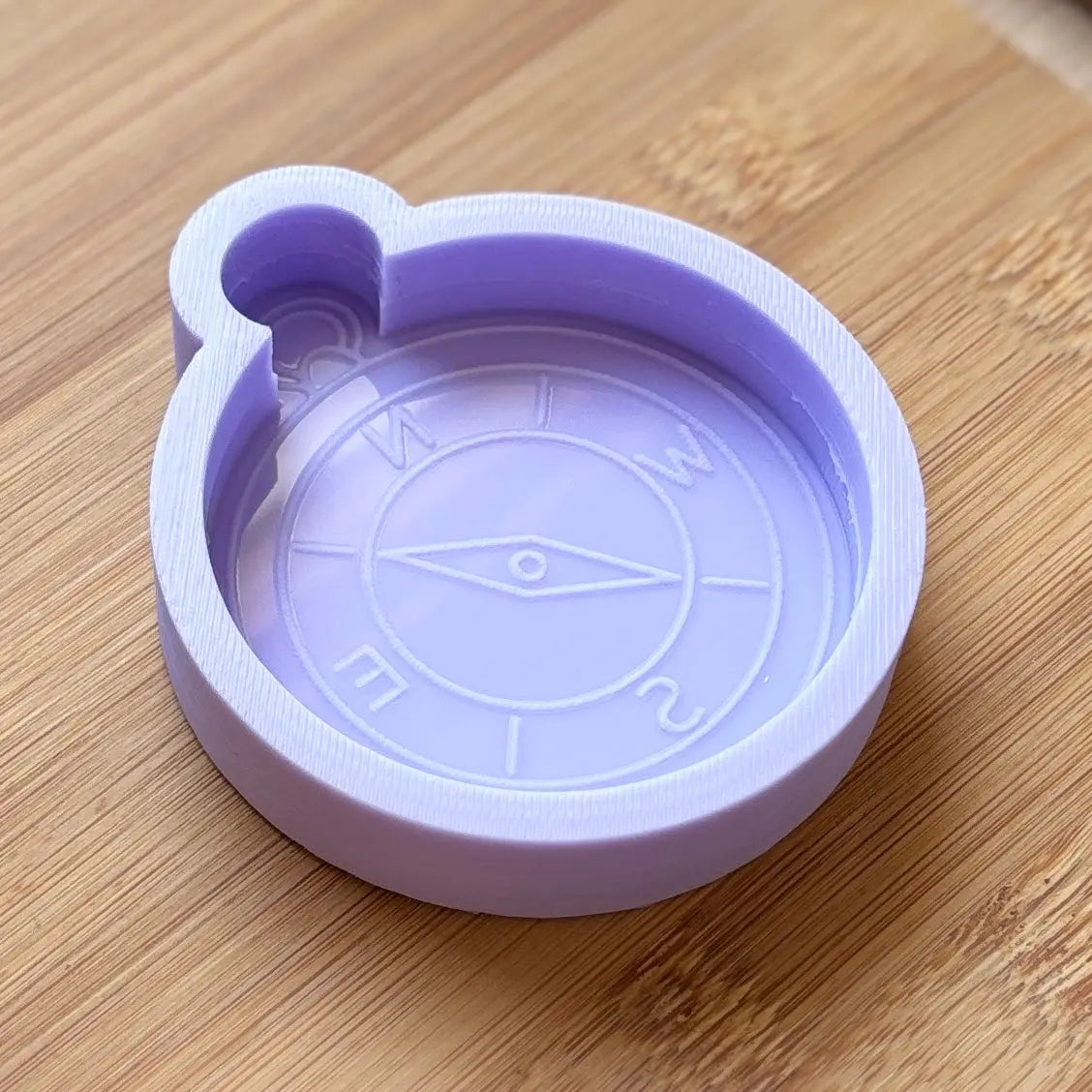 3 inch Compass Silicone Mold - The Crafts and Glitter Shop