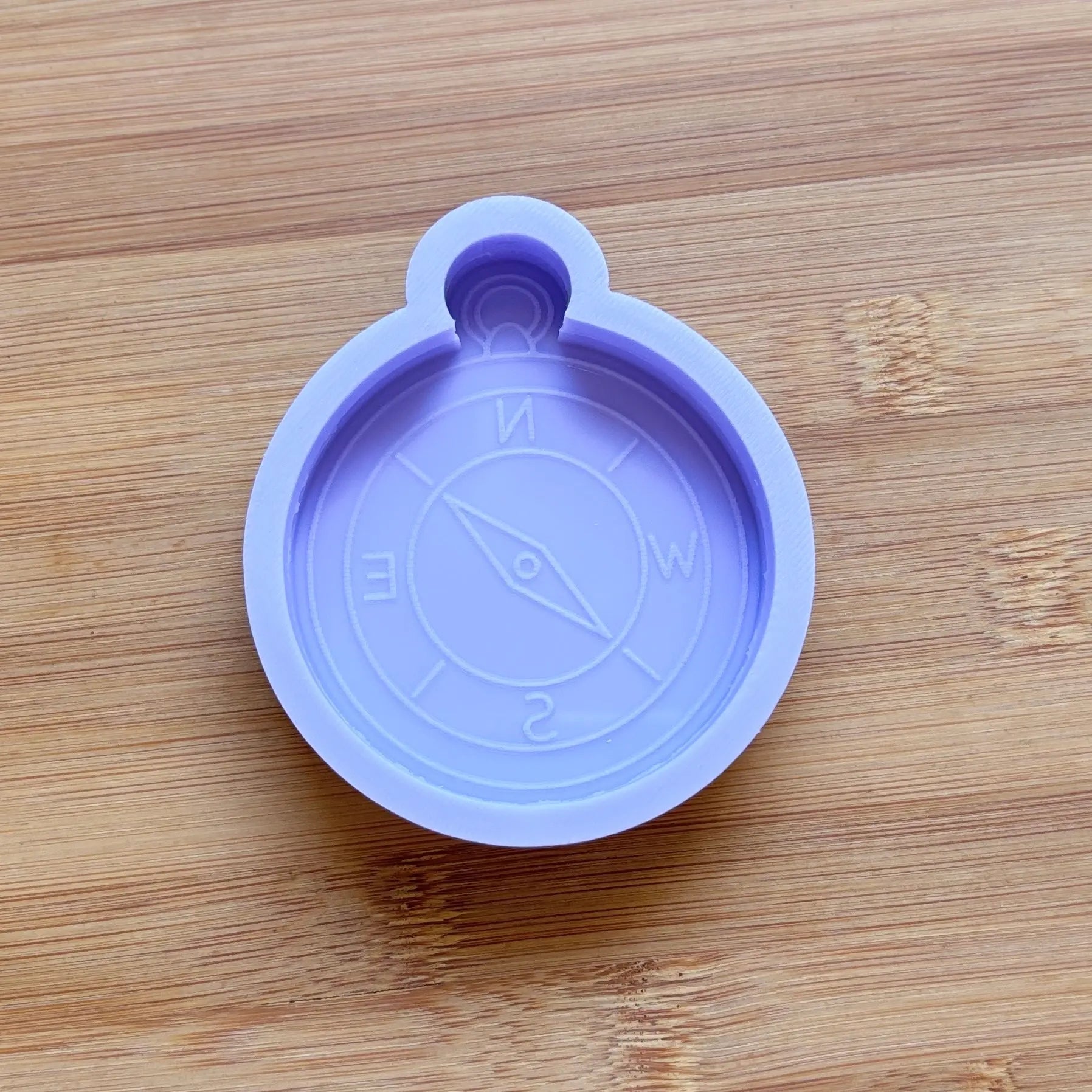 3 inch Compass Silicone Mold - The Crafts and Glitter Shop