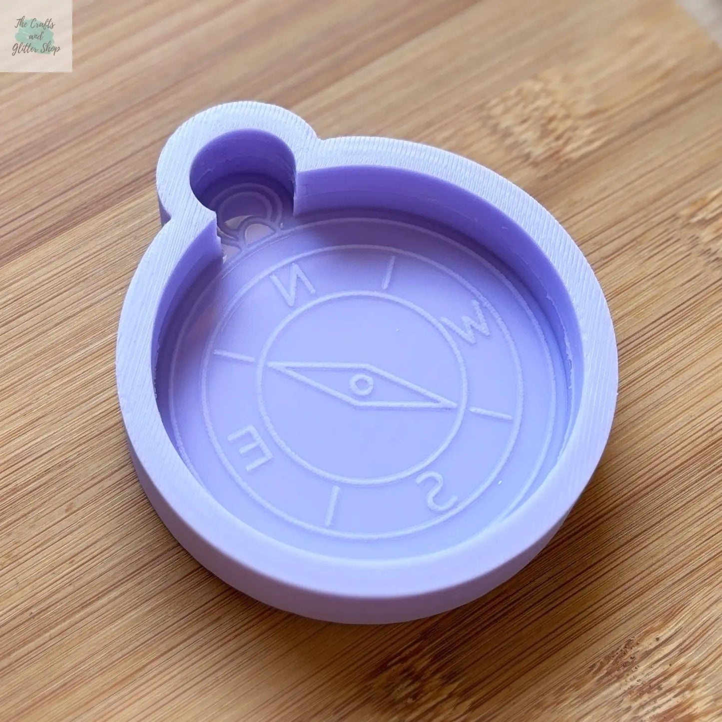 3 inch Compass Silicone Mold - The Crafts and Glitter Shop
