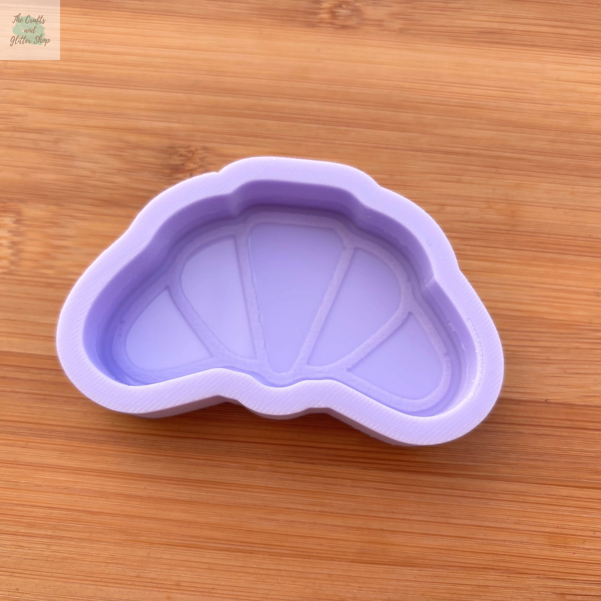 3 inch Croissant Silicone Mold - The Crafts and Glitter Shop