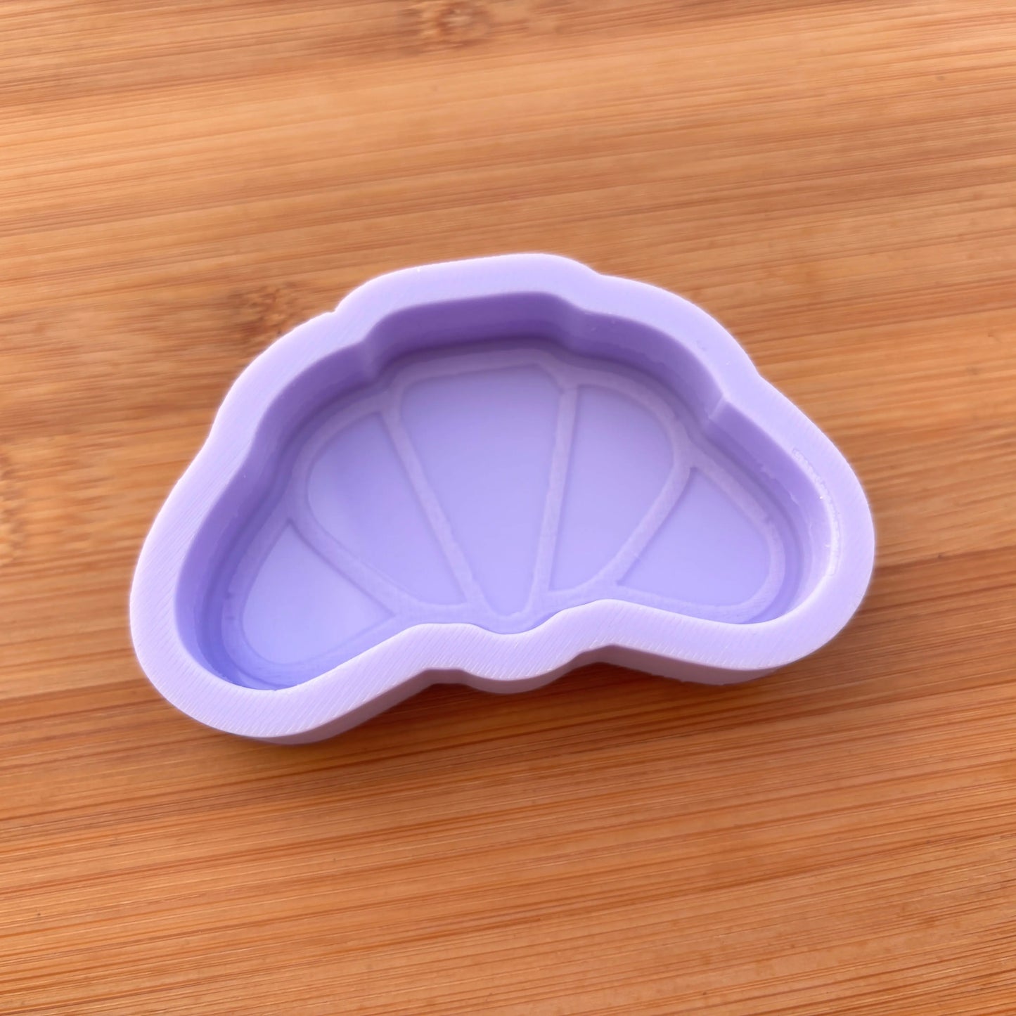 3 inch Croissant Silicone Mold - The Crafts and Glitter Shop