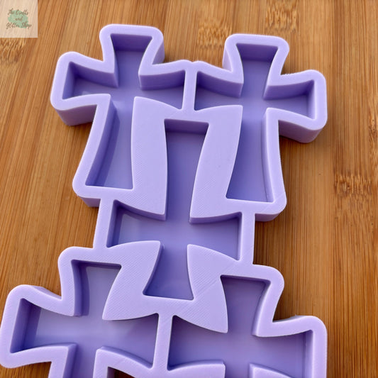 3 inch Cross Silicone Mold