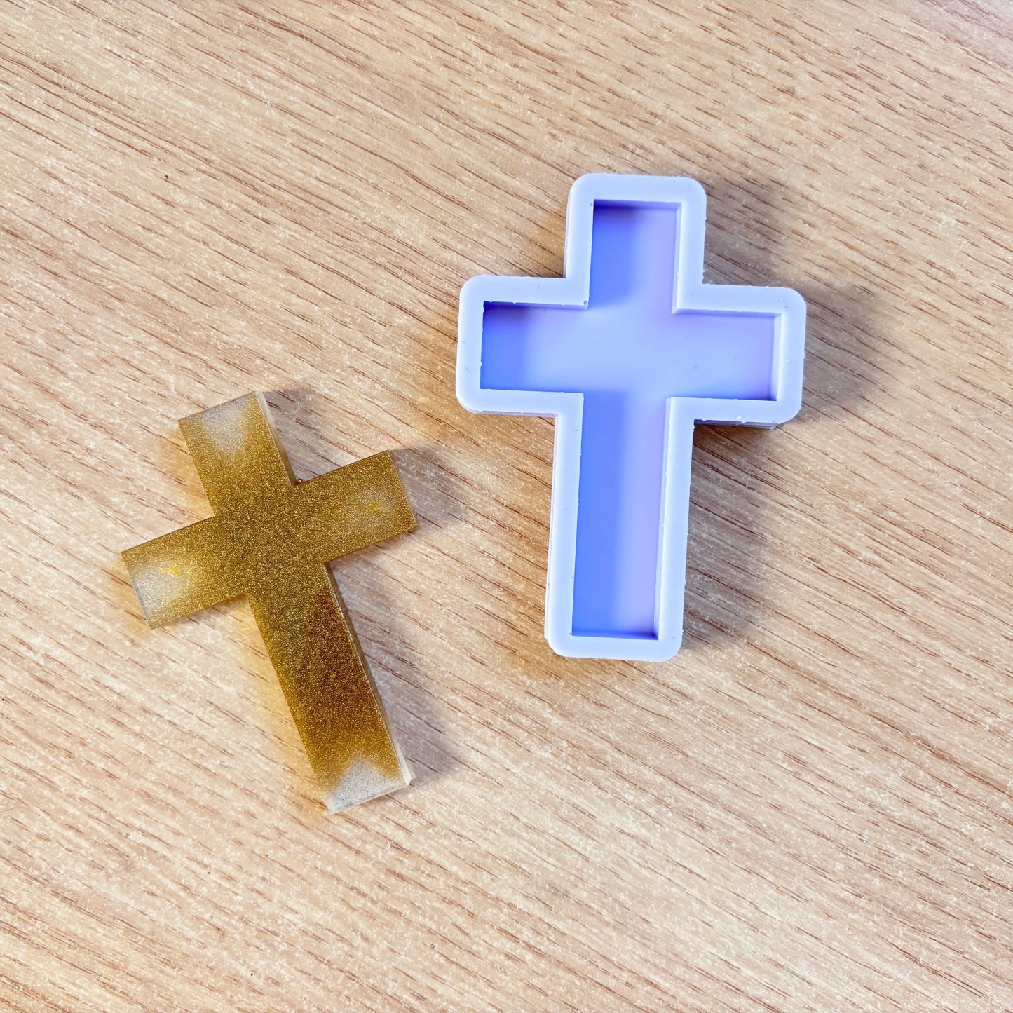 3 inch Cross Silicone Mold - The Crafts and Glitter Shop