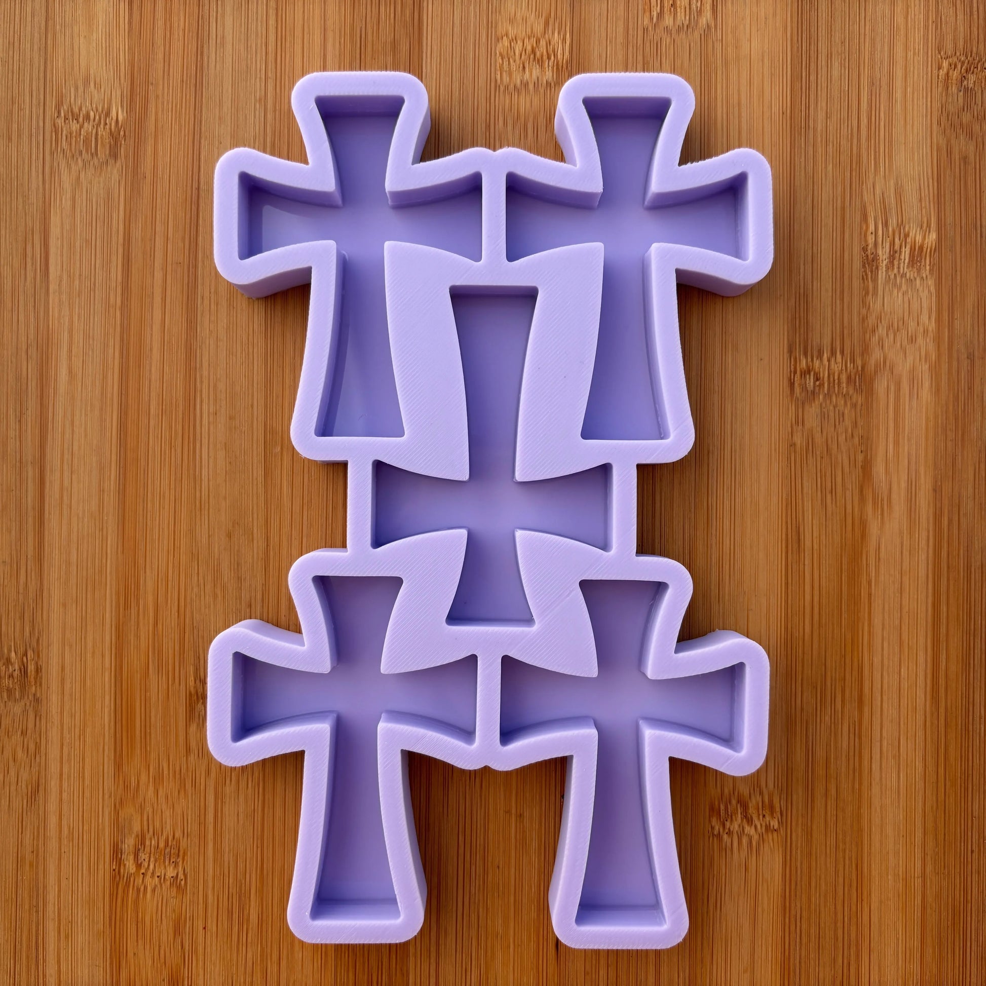 3 inch Cross Silicone Mold - The Crafts and Glitter Shop