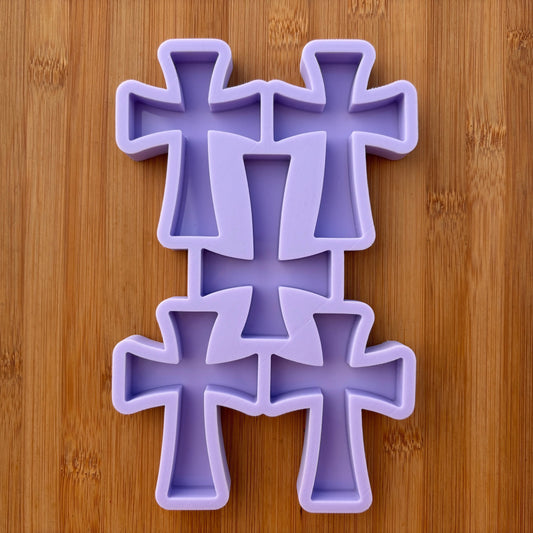 3 inch Cross Silicone Mold - The Crafts and Glitter Shop