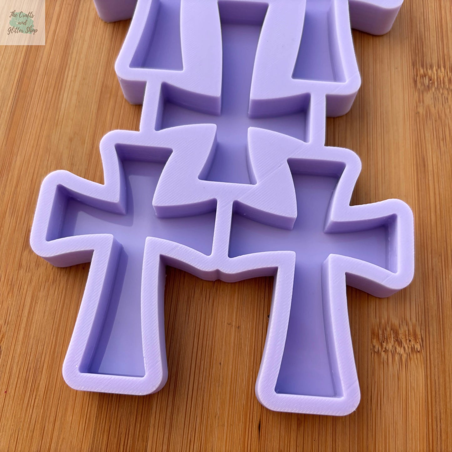 3 inch Cross Silicone Mold - The Crafts and Glitter Shop