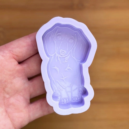 3 inch Dachshund Silicone Mold - The Crafts and Glitter Shop