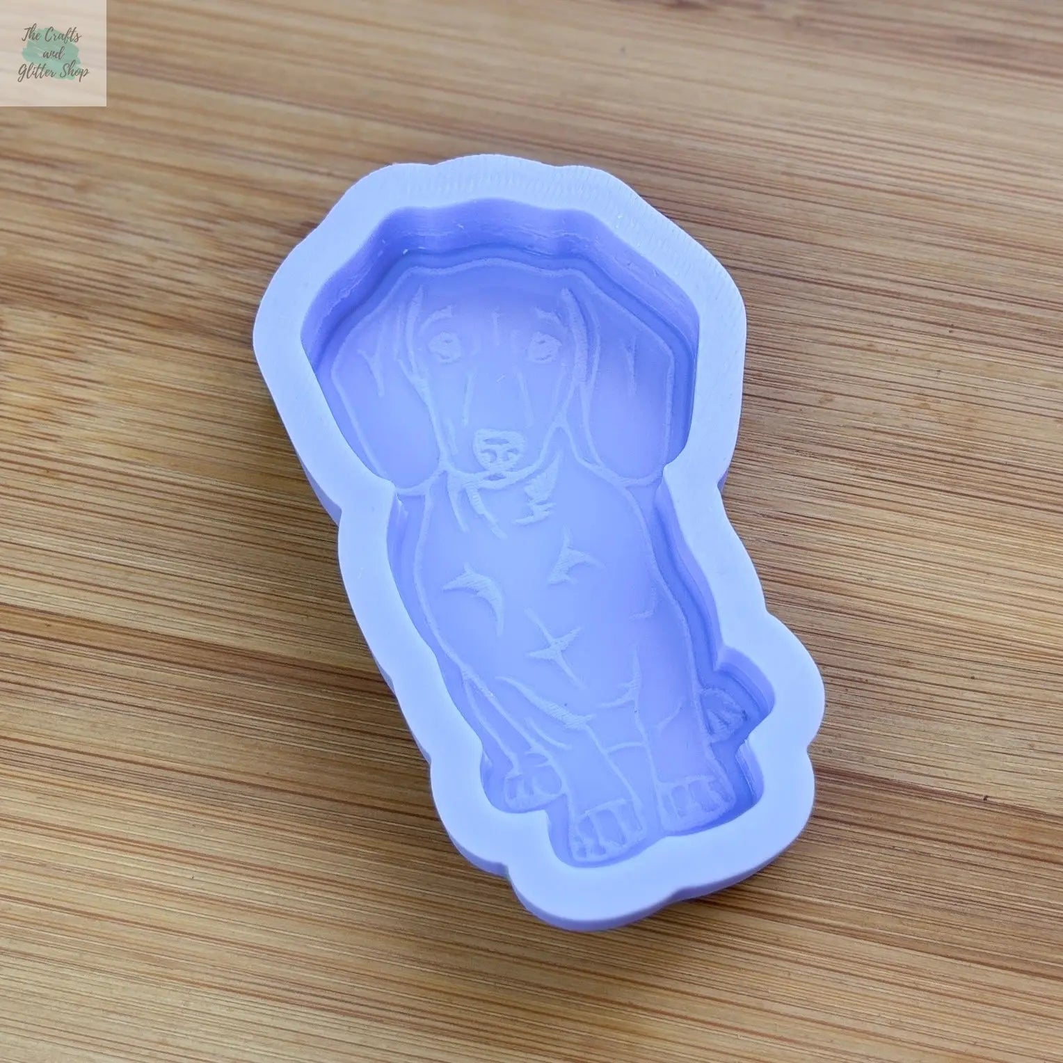 3 inch Dachshund Silicone Mold - The Crafts and Glitter Shop