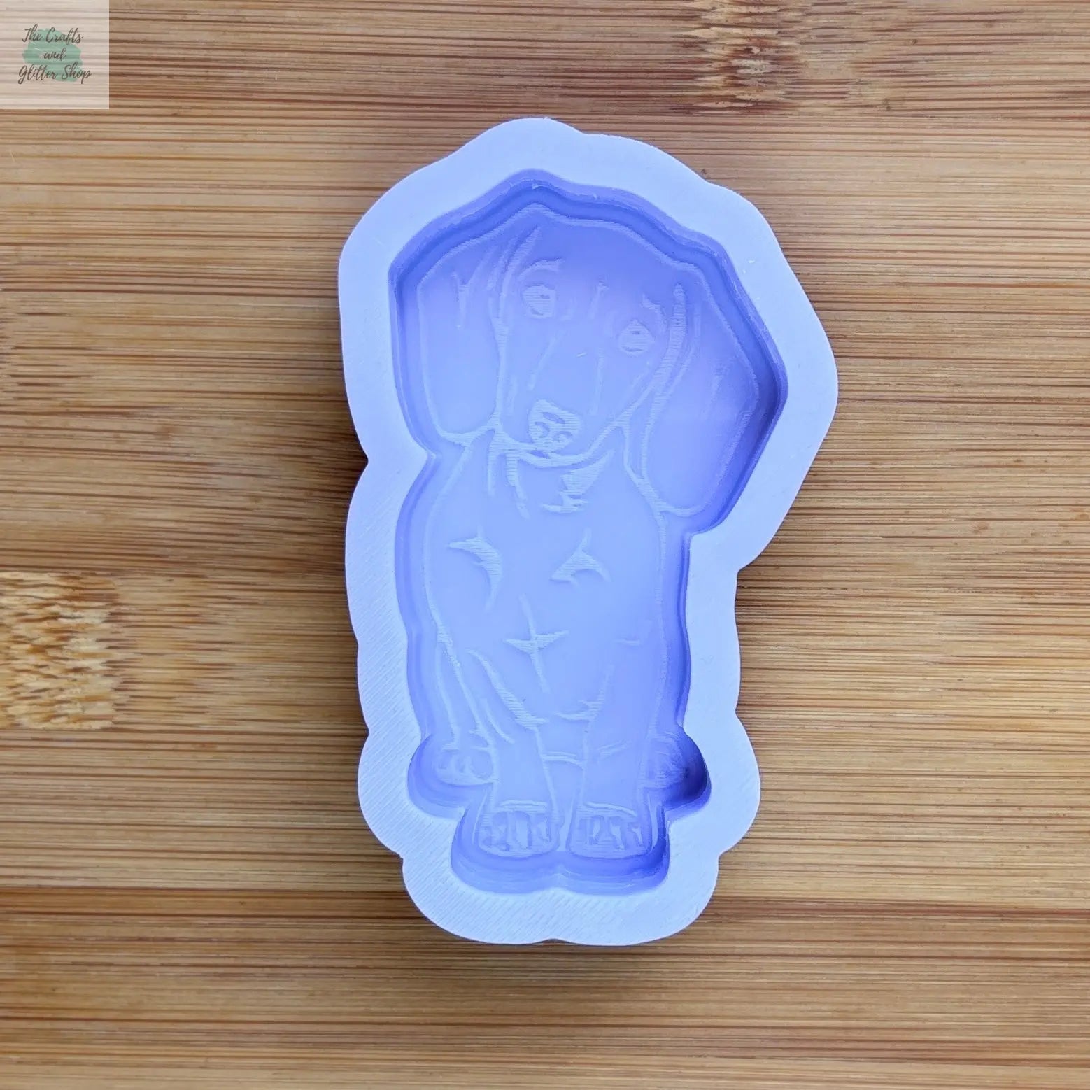 3 inch Dachshund Silicone Mold - The Crafts and Glitter Shop