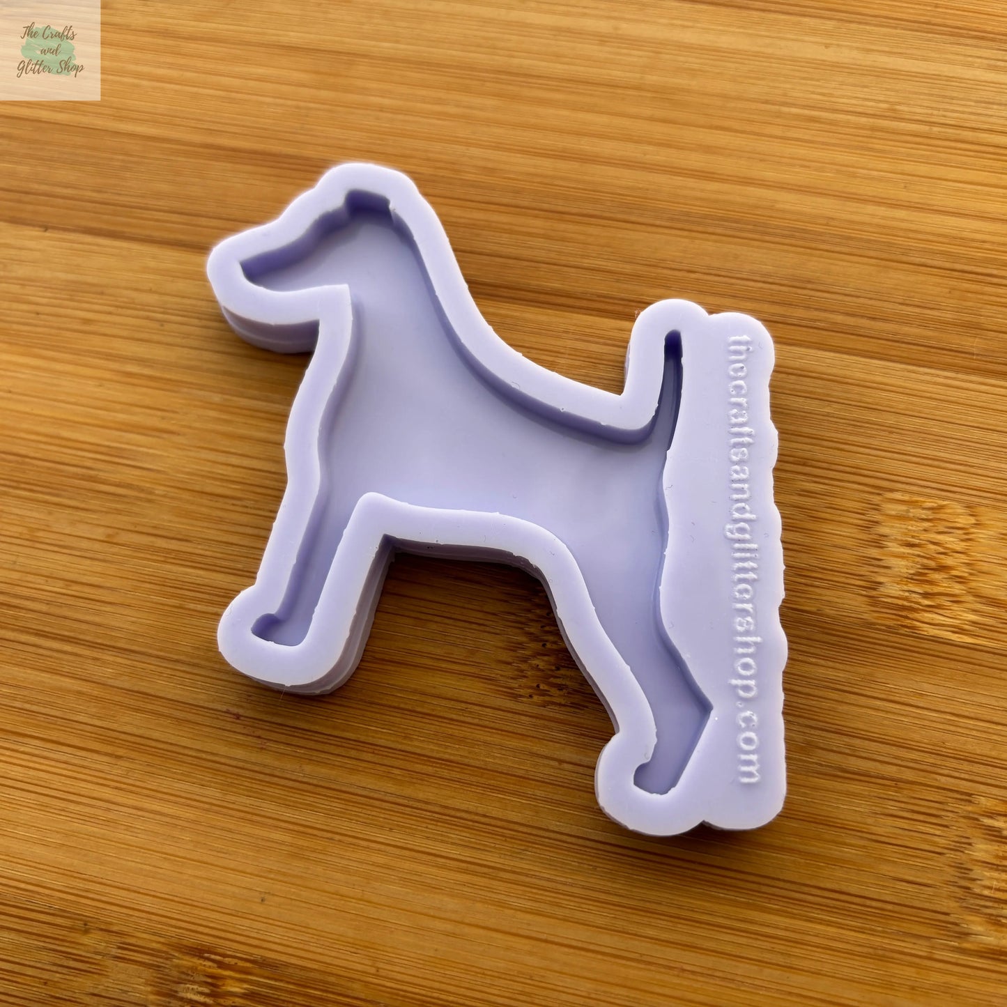 3 inch Fox Terrier Silicone Mold - The Crafts and Glitter Shop