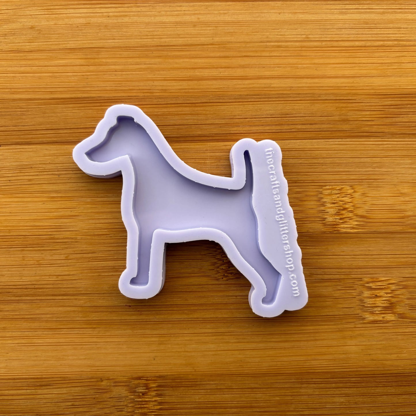 3 inch Fox Terrier Silicone Mold - The Crafts and Glitter Shop