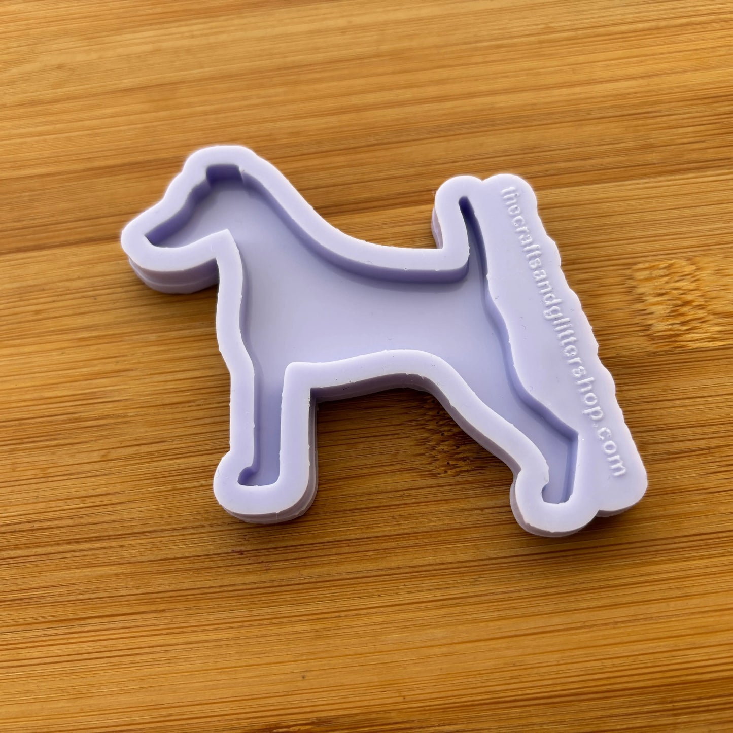 3 inch Fox Terrier Silicone Mold - The Crafts and Glitter Shop