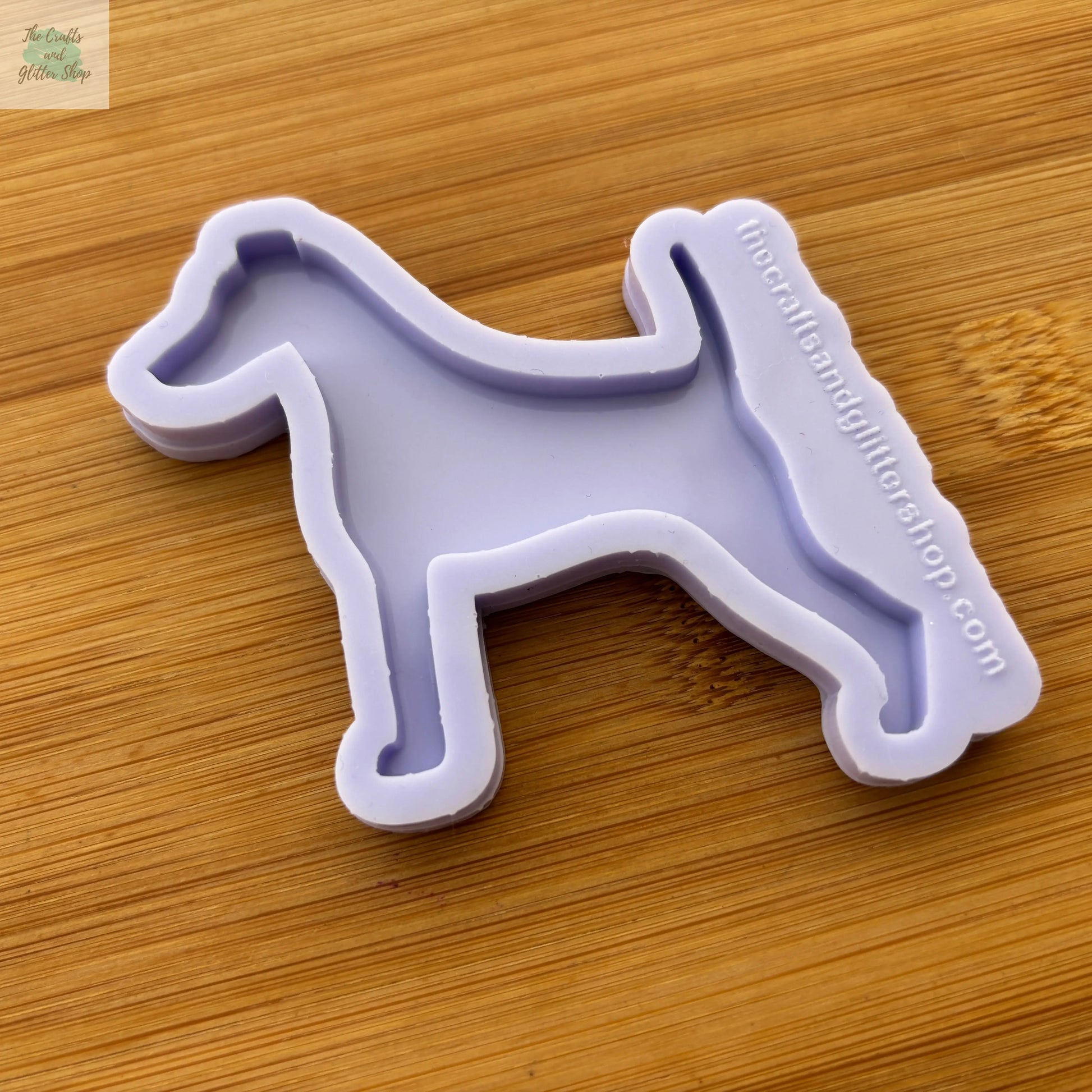 3 inch Fox Terrier Silicone Mold - The Crafts and Glitter Shop