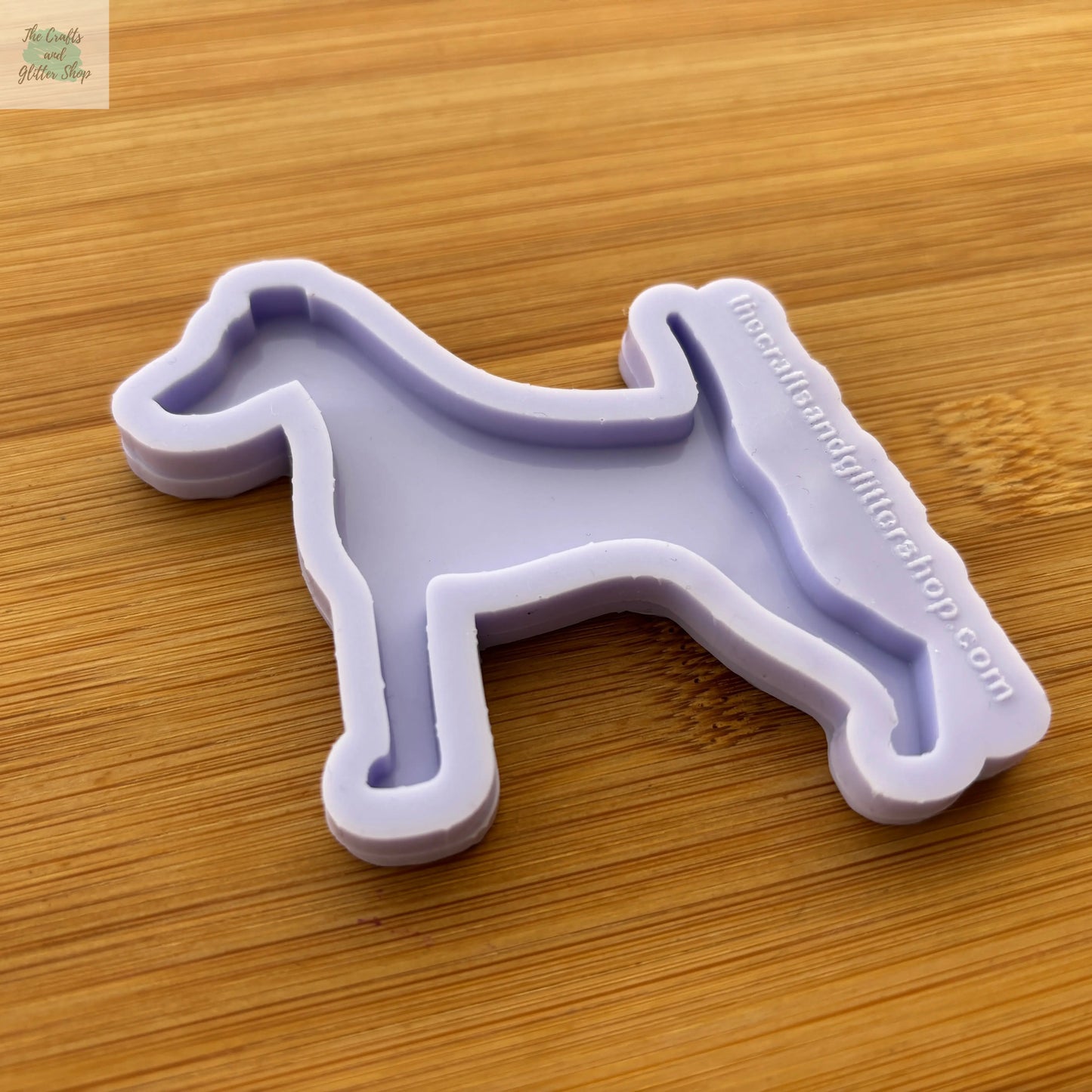 3 inch Fox Terrier Silicone Mold - The Crafts and Glitter Shop