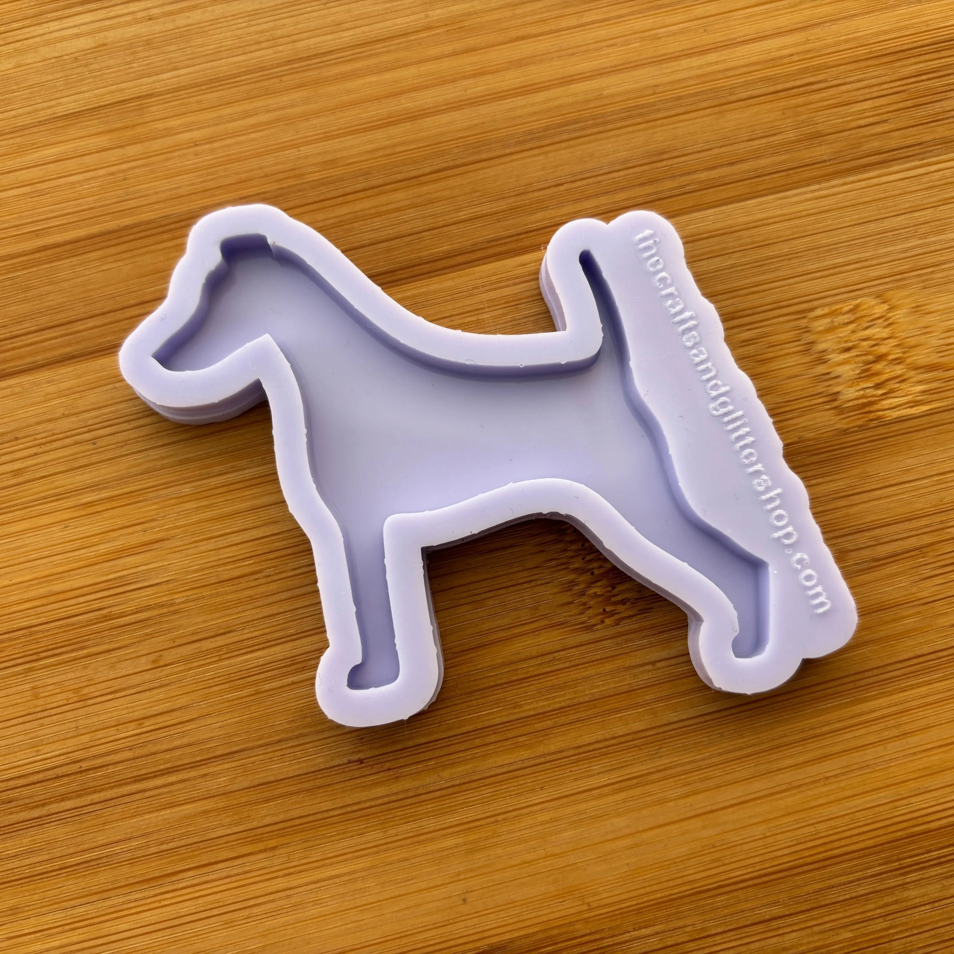 3 inch Fox Terrier Silicone Mold - The Crafts and Glitter Shop
