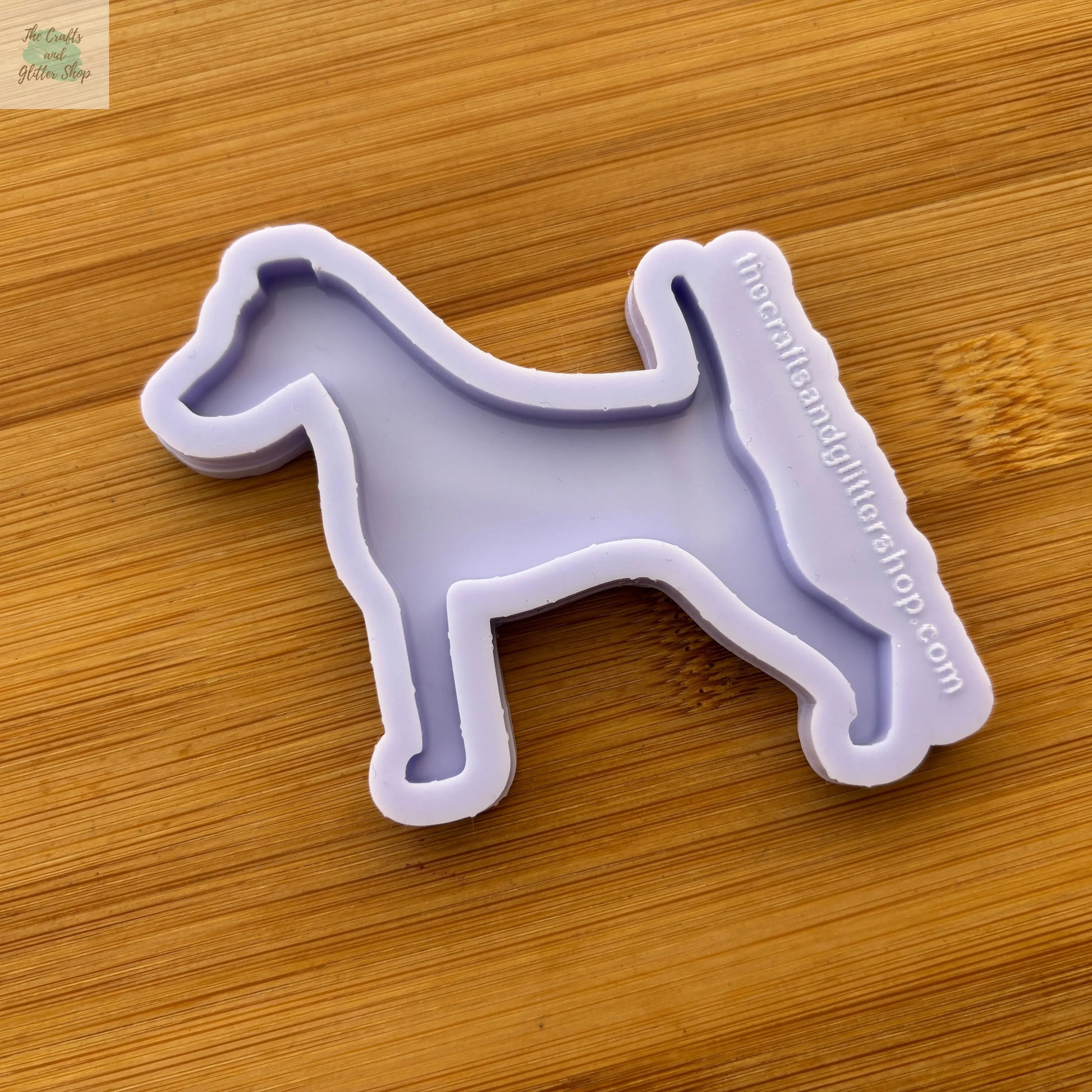 3 inch Fox Terrier Silicone Mold - The Crafts and Glitter Shop