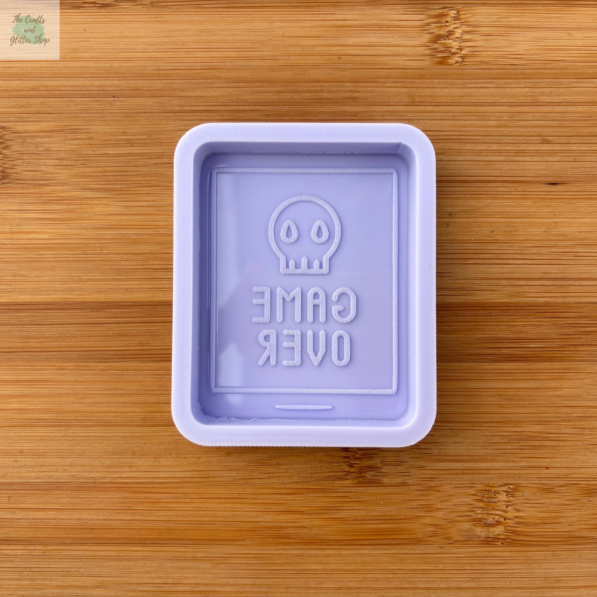 3 inch Game Over Silicone Mold