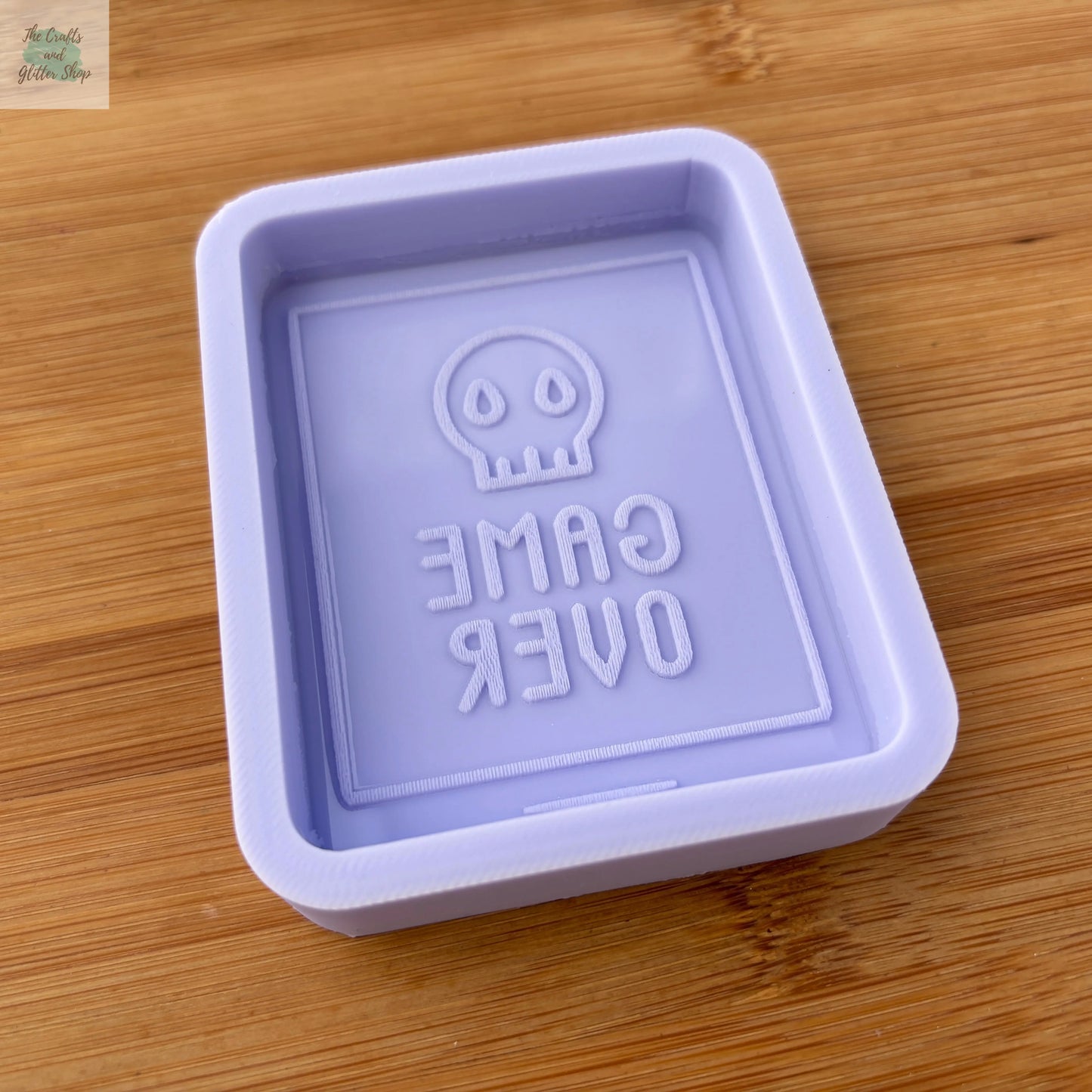 3 inch Game Over Silicone Mold