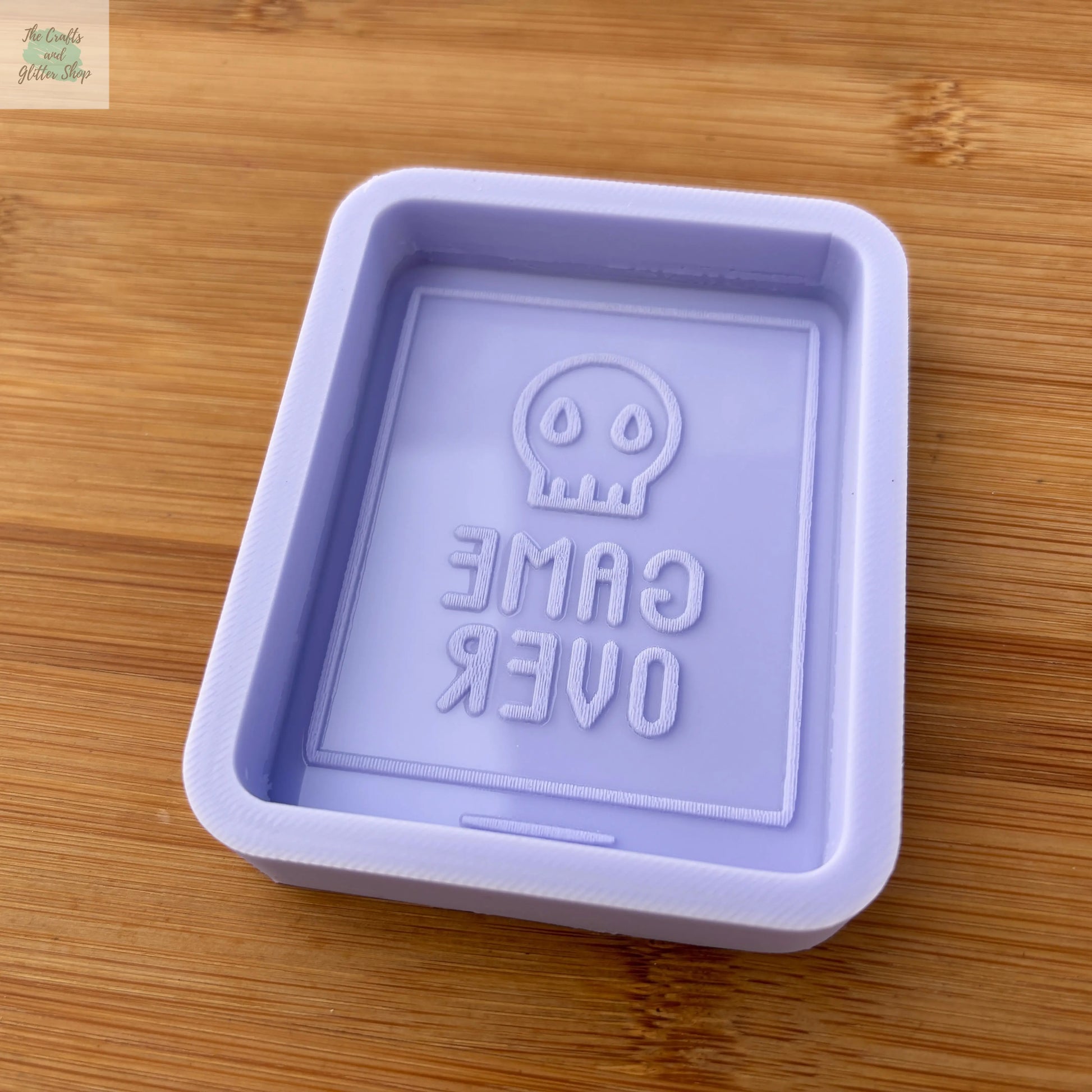 3 inch Game Over Silicone Mold - The Crafts and Glitter Shop