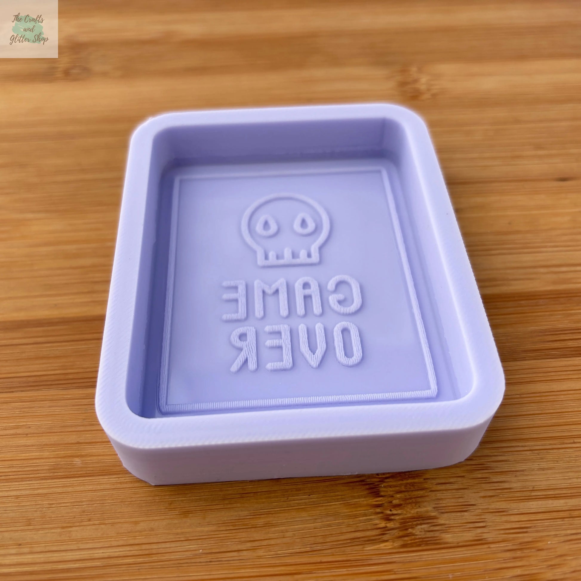 3 inch Game Over Silicone Mold - The Crafts and Glitter Shop