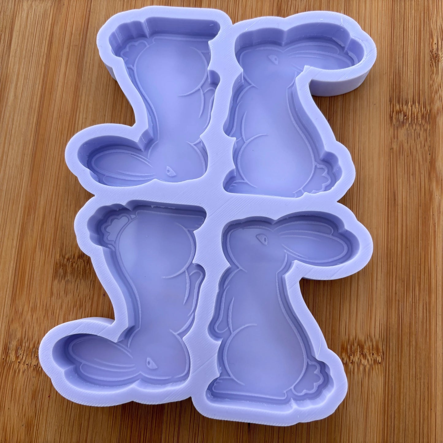 3 inch Hare Silicone Mold - The Crafts and Glitter Shop