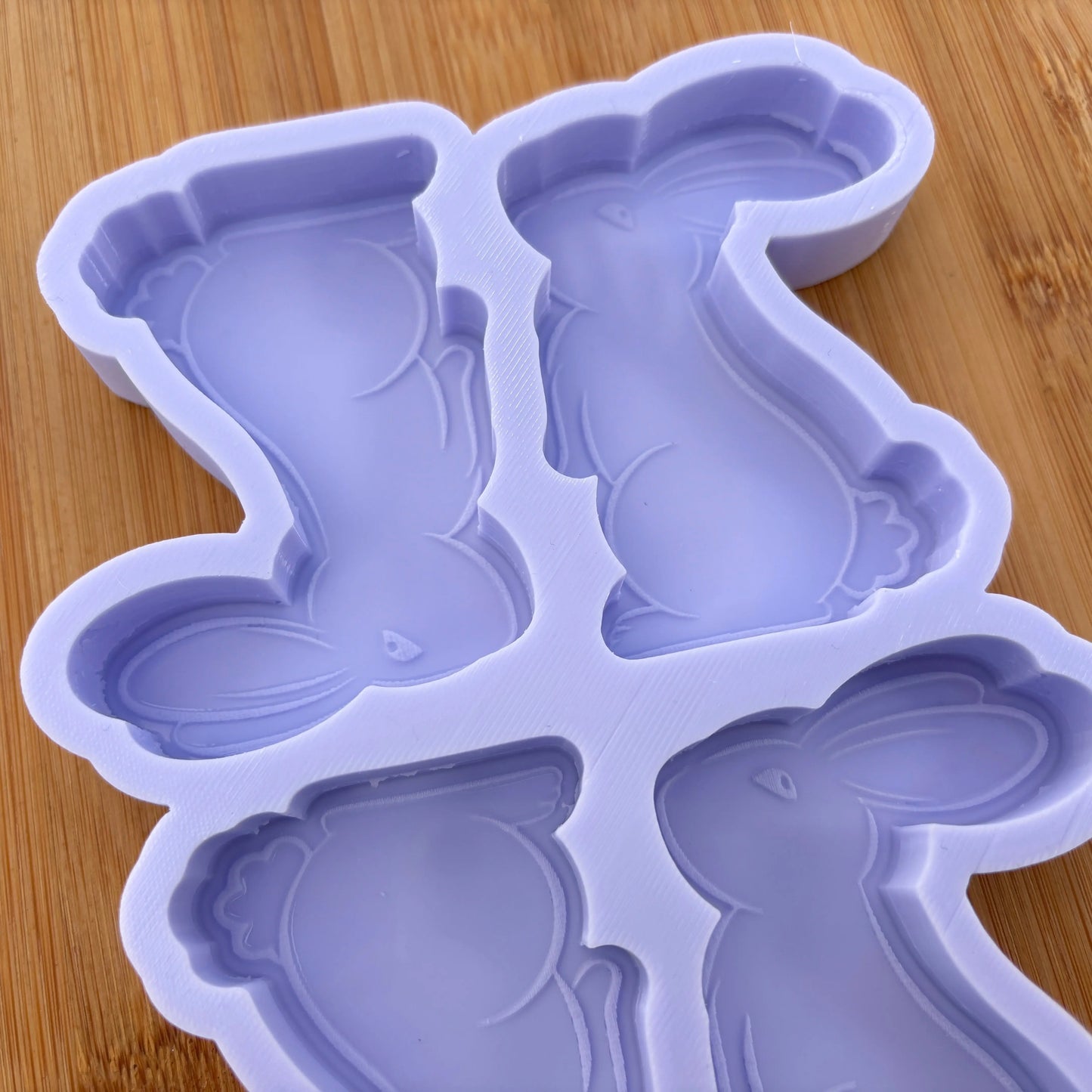 3 inch Hare Silicone Mold - The Crafts and Glitter Shop