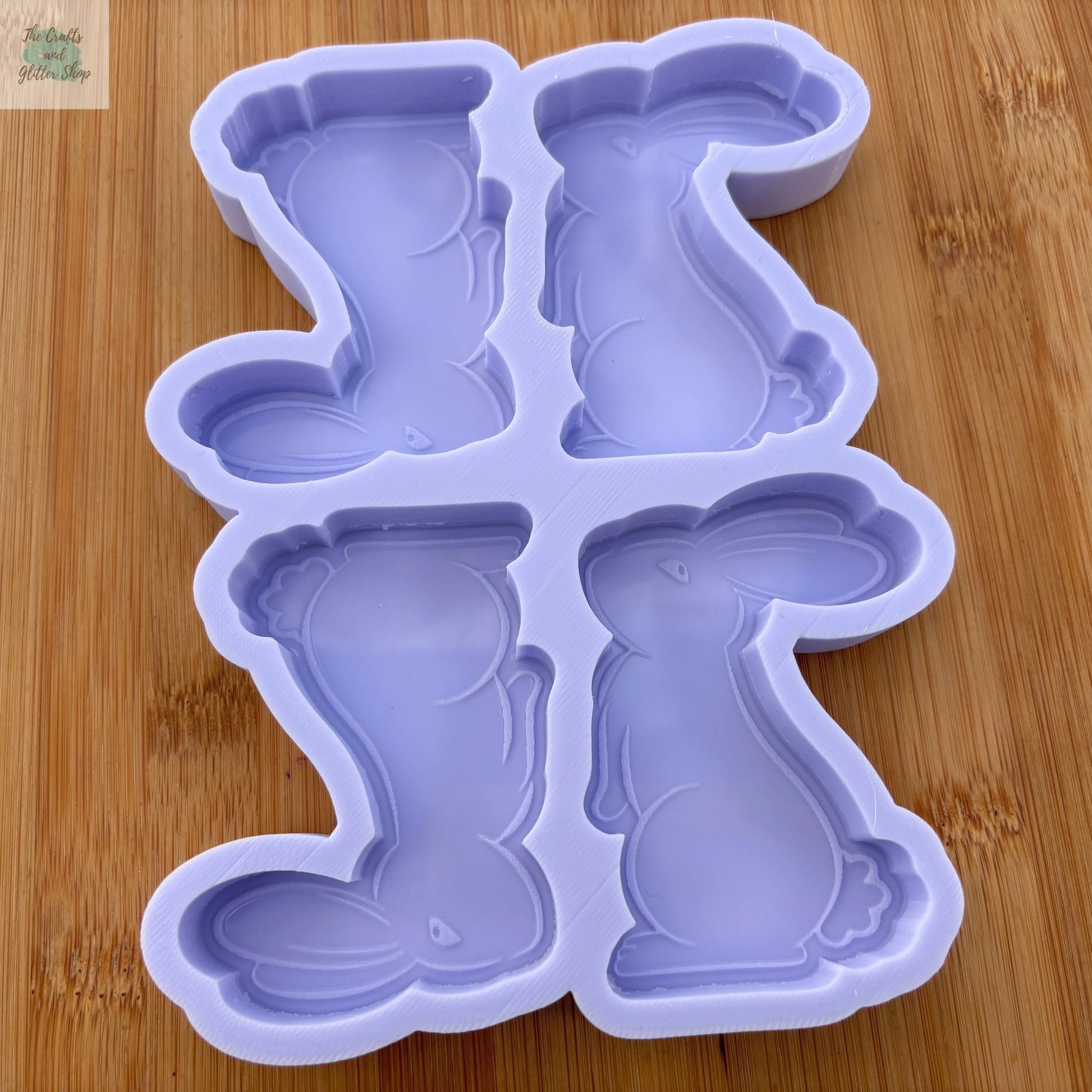 3 inch Hare Silicone Mold - The Crafts and Glitter Shop