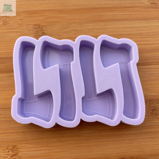 3 inch Hatchet Silicone Mold - The Crafts and Glitter Shop