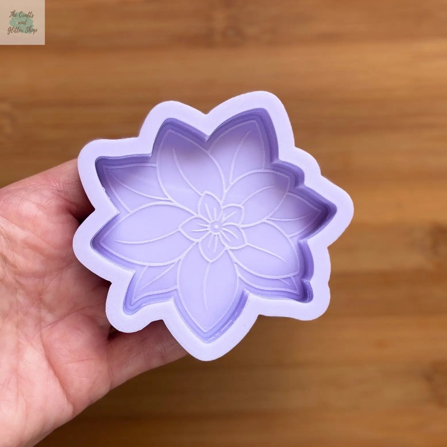 3 inch Jasmine Silicone Mold - The Crafts and Glitter Shop