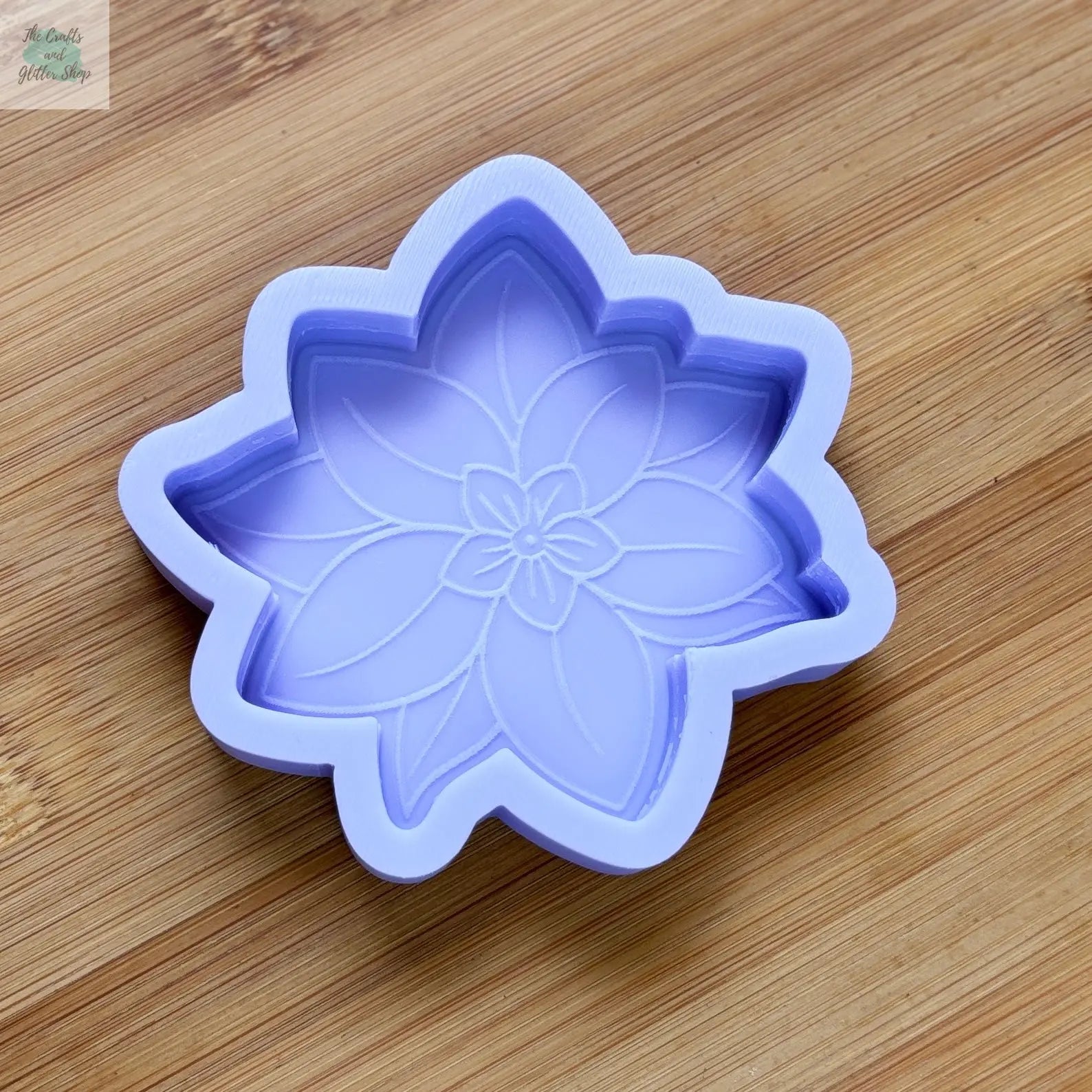 3 inch Jasmine Silicone Mold - The Crafts and Glitter Shop