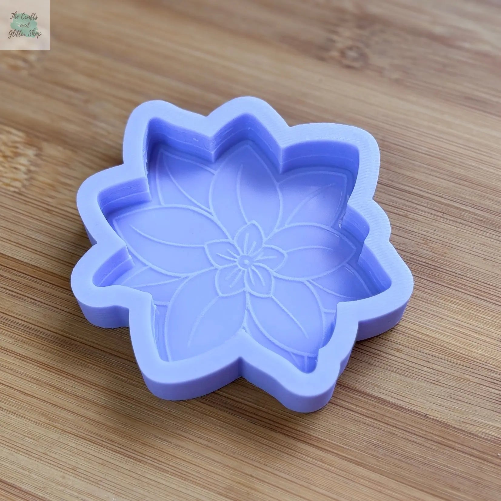 3 inch Jasmine Silicone Mold - The Crafts and Glitter Shop