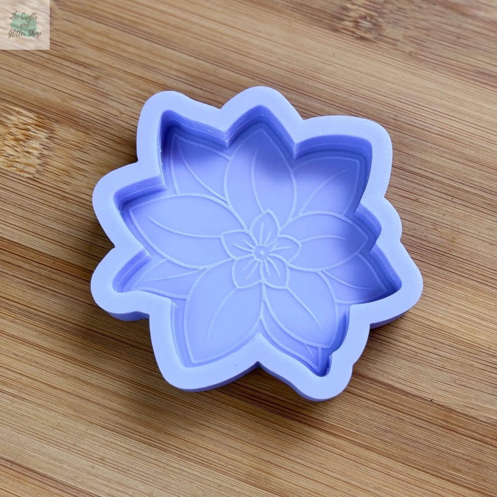 3 inch Jasmine Silicone Mold - The Crafts and Glitter Shop
