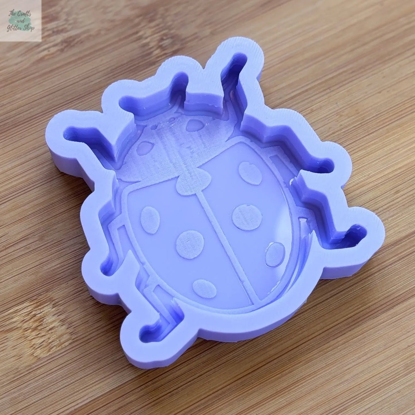 3 inch Ladybug Silicone Mold - The Crafts and Glitter Shop