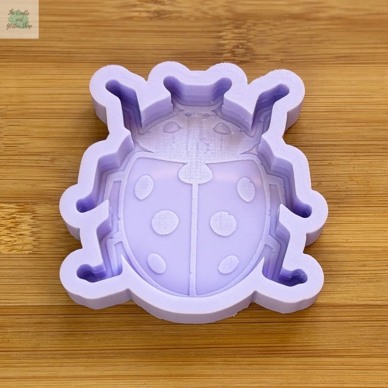 3 inch Ladybug Silicone Mold - The Crafts and Glitter Shop