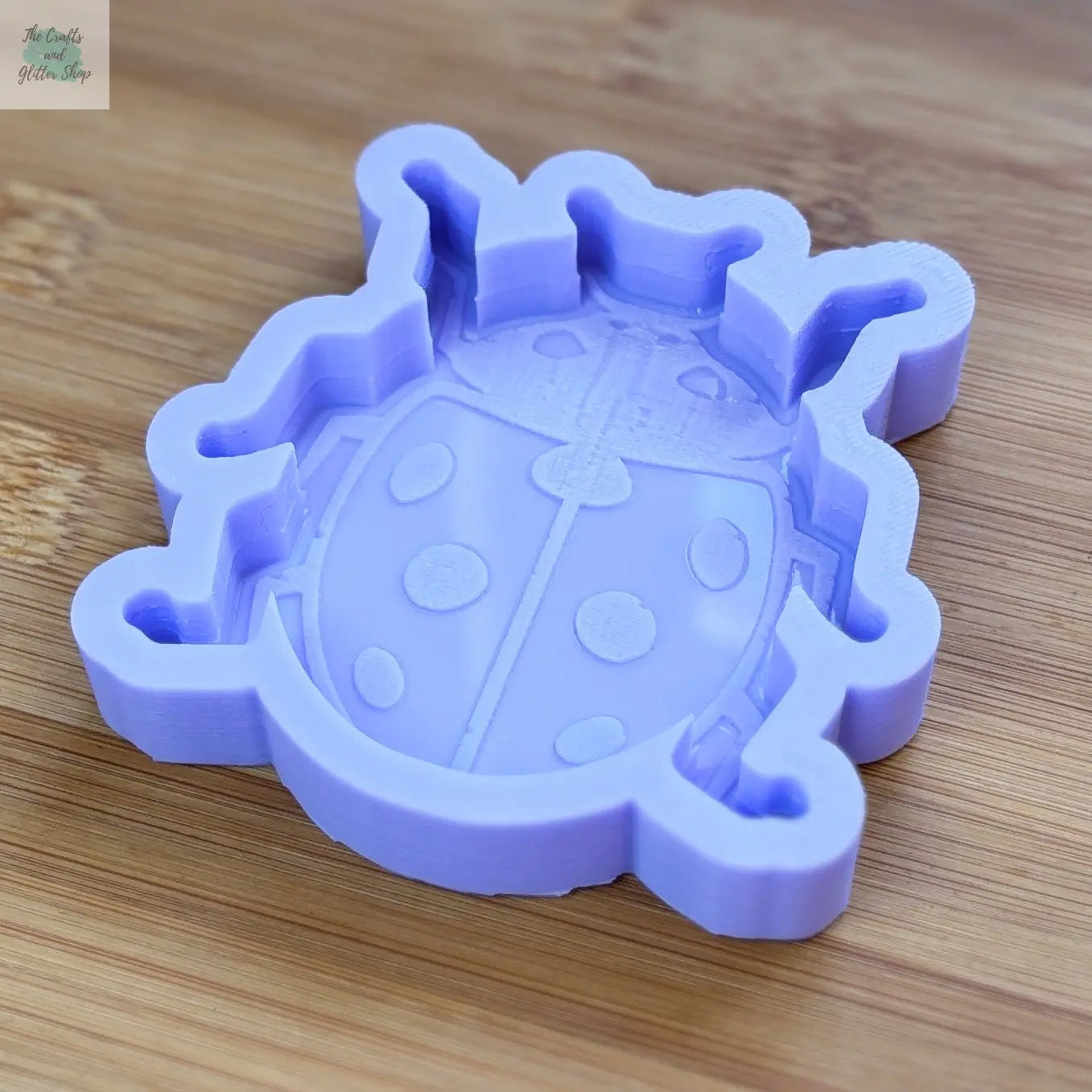 3 inch Ladybug Silicone Mold - The Crafts and Glitter Shop