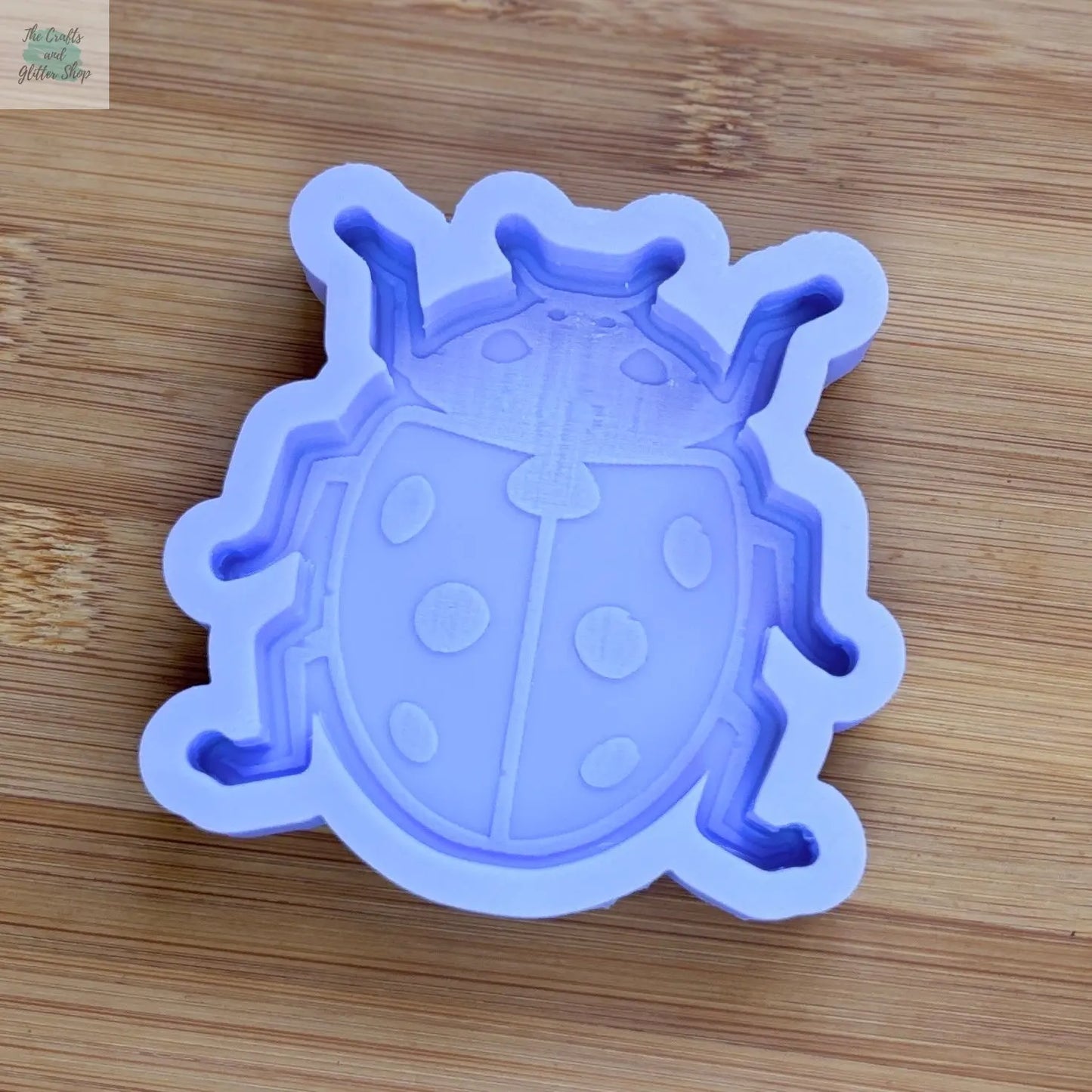 3 inch Ladybug Silicone Mold - The Crafts and Glitter Shop