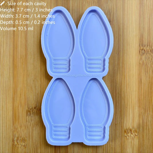 3 inch Light Bulb Silicone Mold
