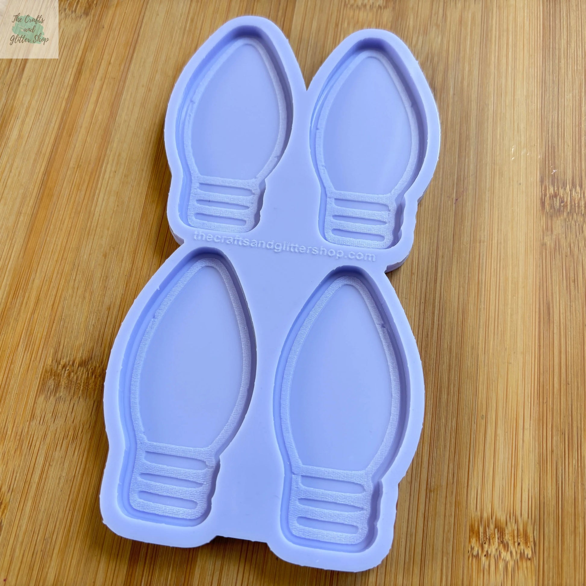3 inch Light Bulb Silicone Mold - The Crafts and Glitter Shop