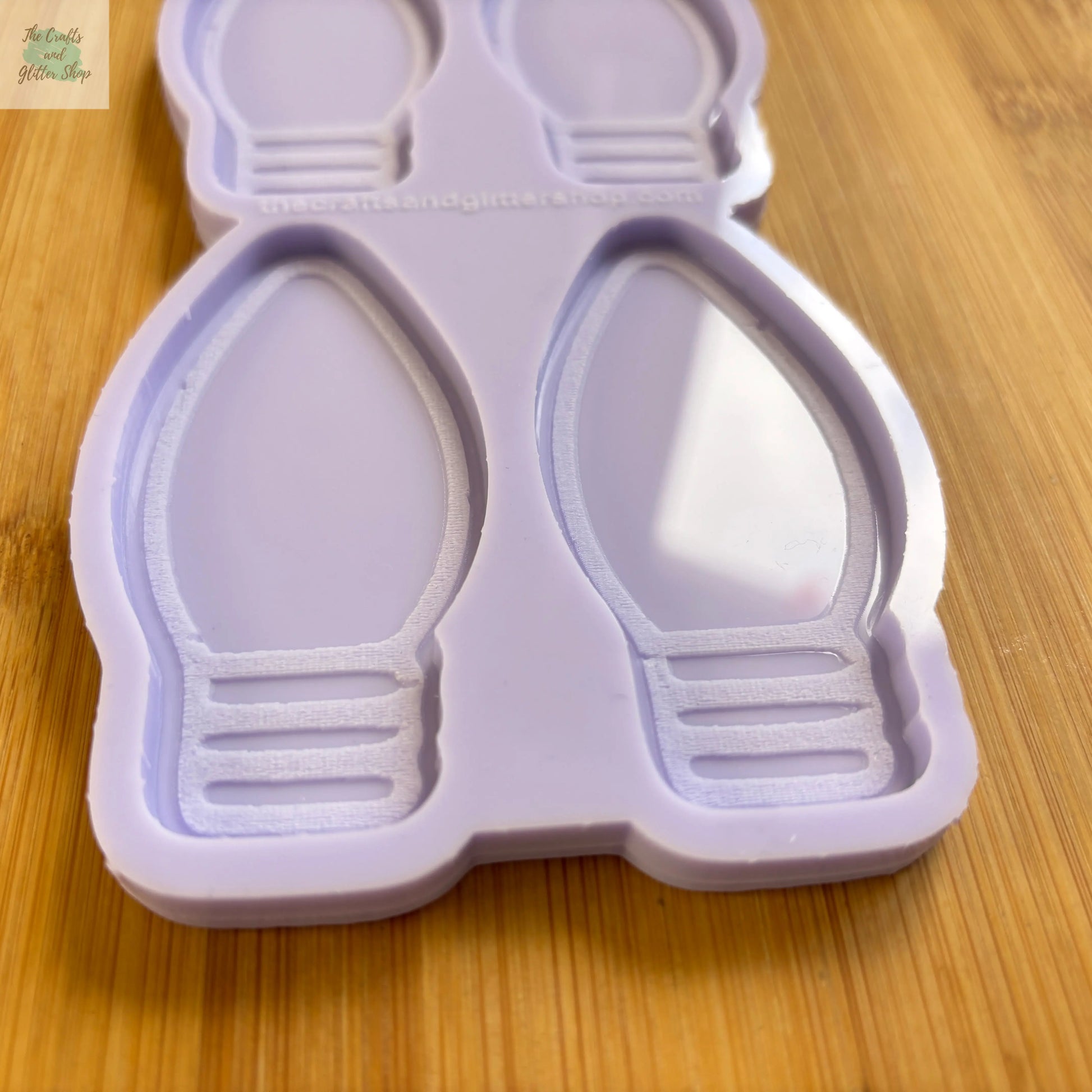3 inch Light Bulb Silicone Mold - The Crafts and Glitter Shop