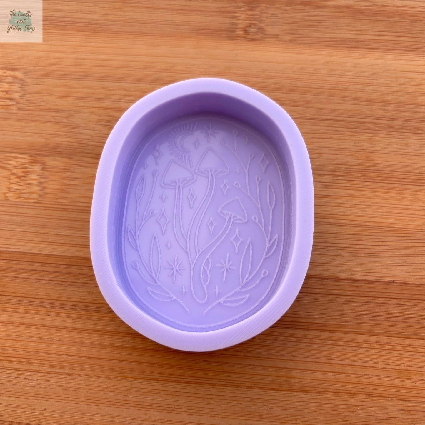 3 inch Mushroom Art Silicone Mold