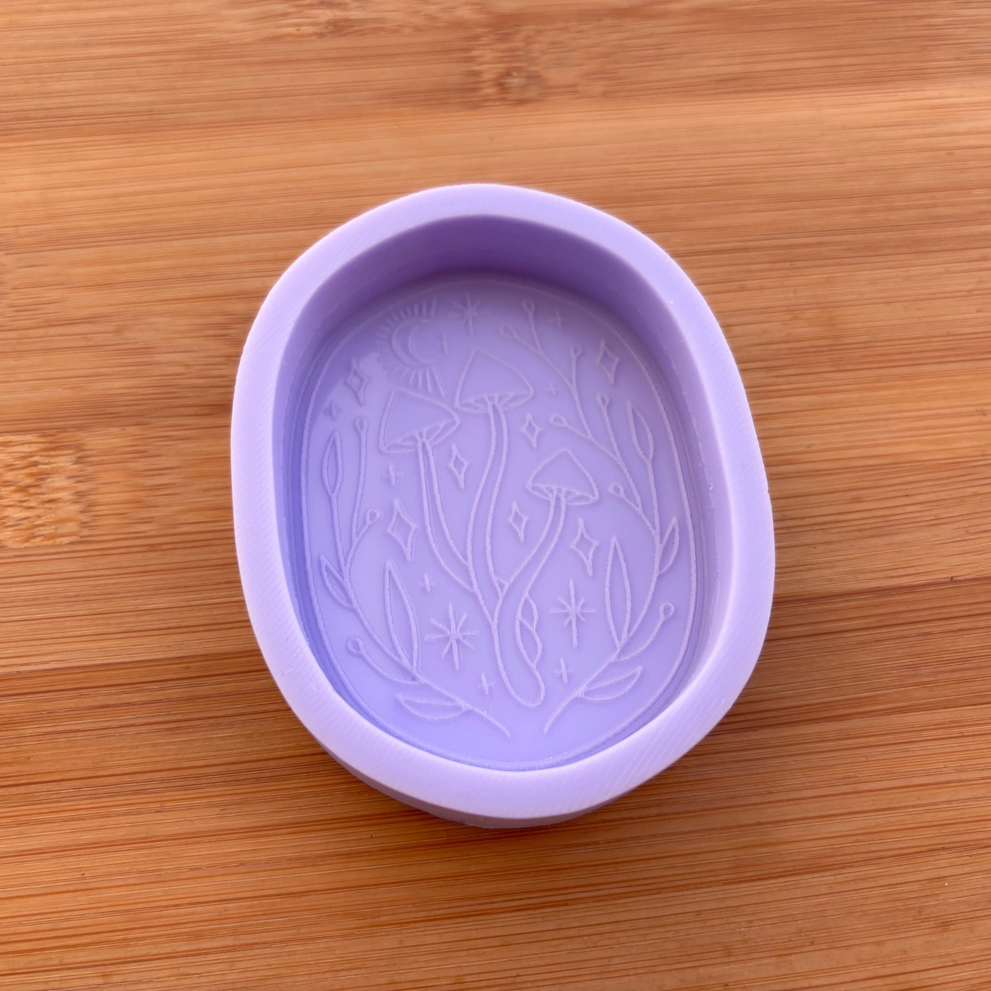 3 inch Mushroom Art Silicone Mold