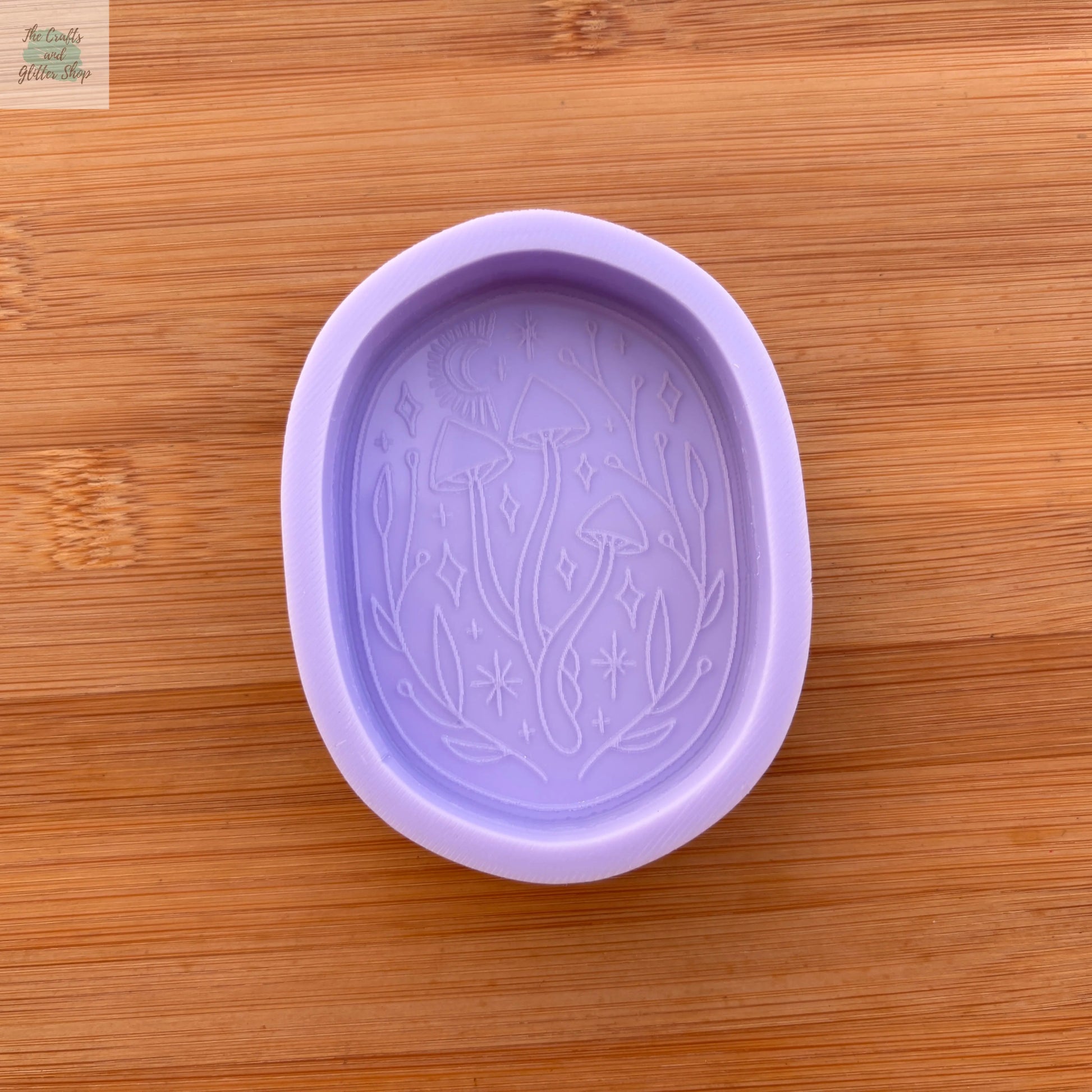 3 inch Mushroom Art Silicone Mold - The Crafts and Glitter Shop