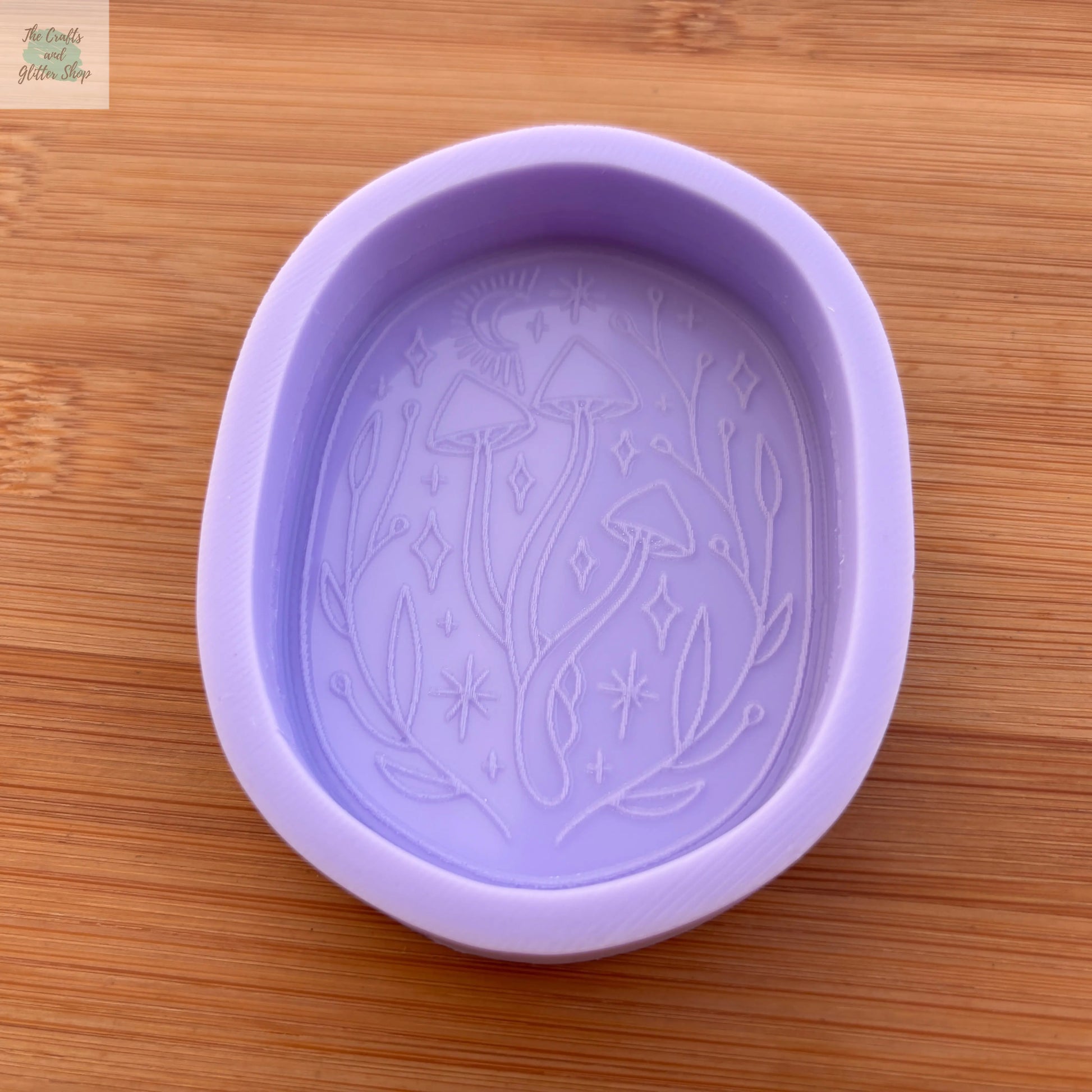 3 inch Mushroom Art Silicone Mold - The Crafts and Glitter Shop