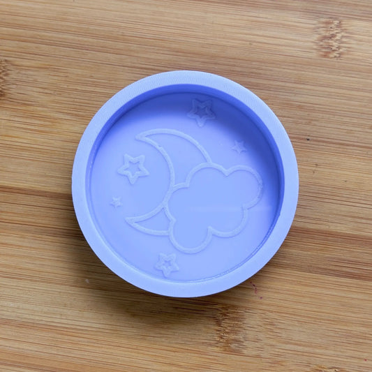 3 inch Night Sky Silicone Mold - The Crafts and Glitter Shop