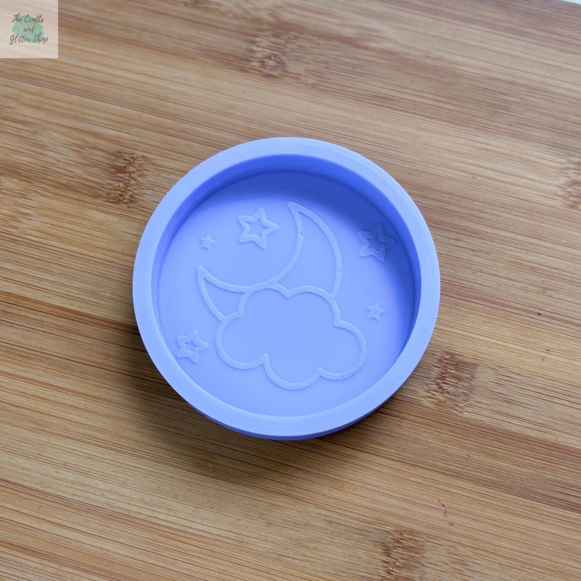 3 inch Night Sky Silicone Mold - The Crafts and Glitter Shop