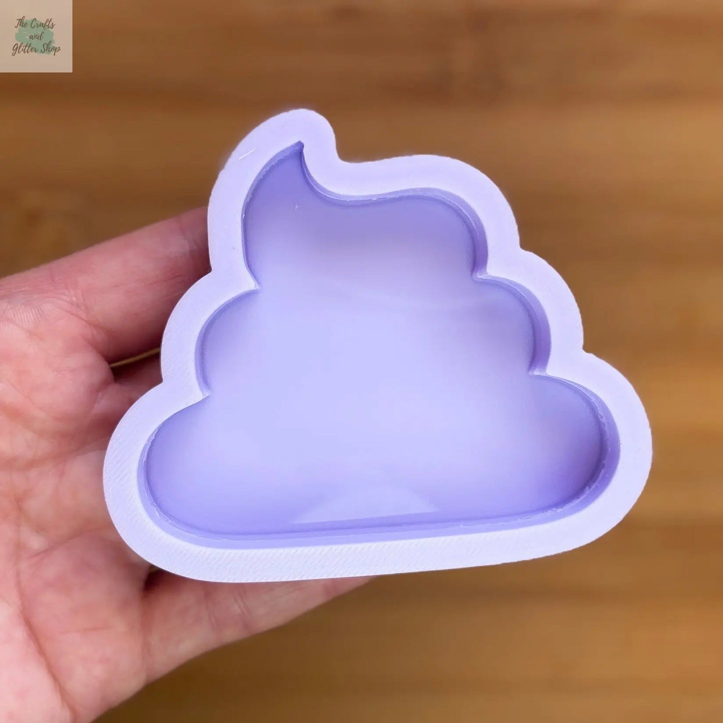 3 inch Poo Pile Silicone Mold - The Crafts and Glitter Shop