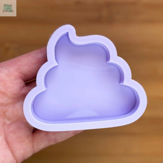 3 inch Poo Pile Silicone Mold - The Crafts and Glitter Shop