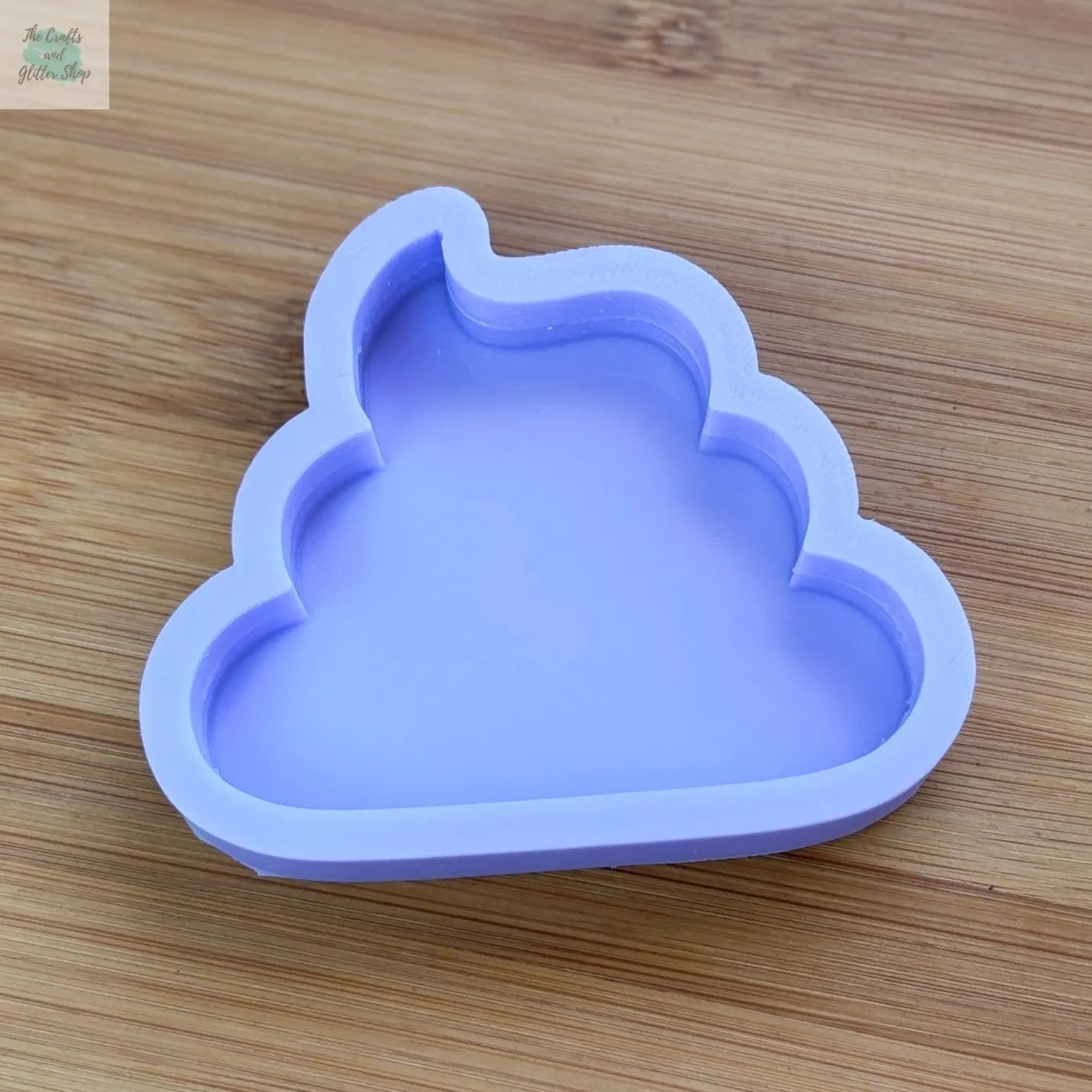3 inch Poo Pile Silicone Mold - The Crafts and Glitter Shop