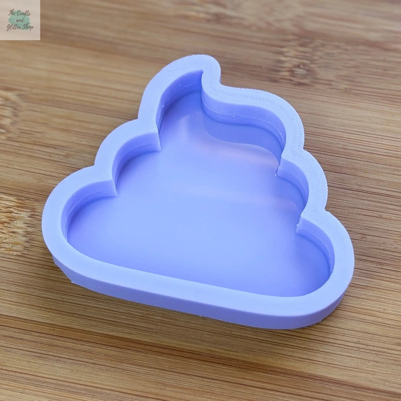 3 inch Poo Pile Silicone Mold - The Crafts and Glitter Shop
