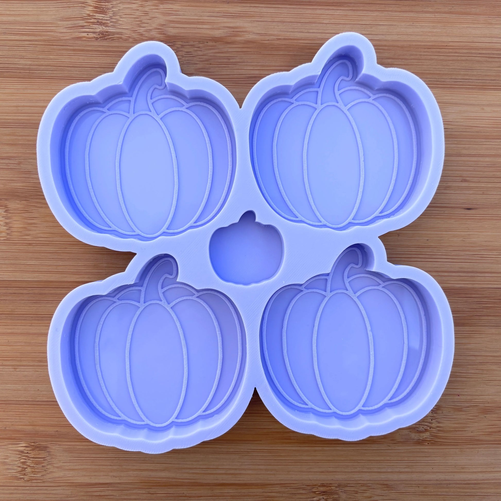 3 inch Pumpkin Silicone Mold - The Crafts and Glitter Shop